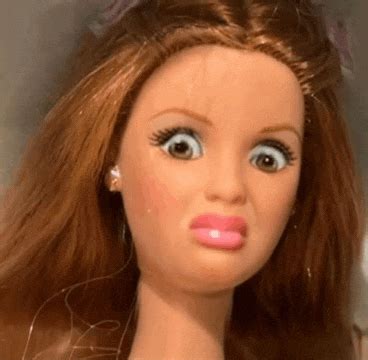 barbie shocked meme barbie shocked disgusted discover share gifs
