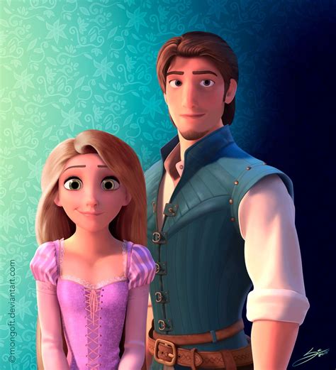 Rapunzel and Eugene by Mongoft on DeviantArt | Rapunzel and eugene ...