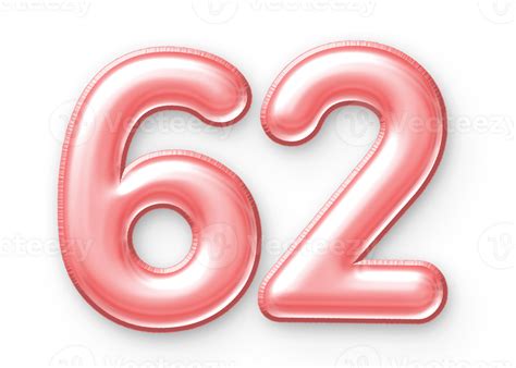 number balloon pink  png
