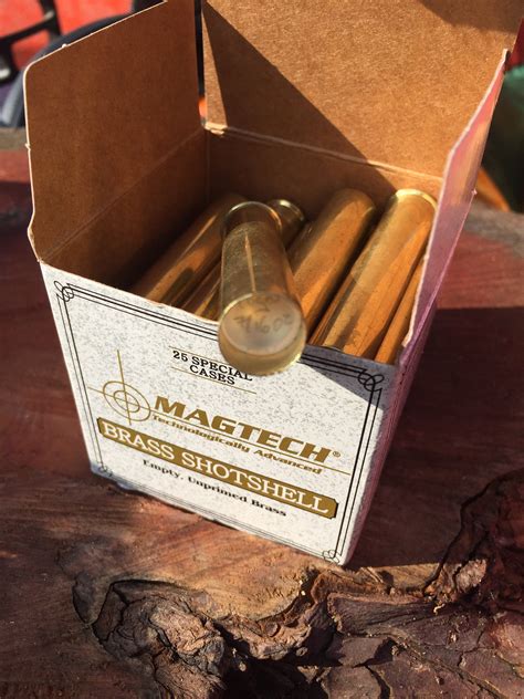 Reloading .410 brass shotshells, thought you might appreciate [OC] (X ...