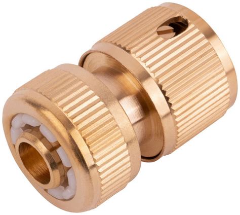 Соединитель латунный быстросъемный 1/2" FIT - купить с доставкой по ...