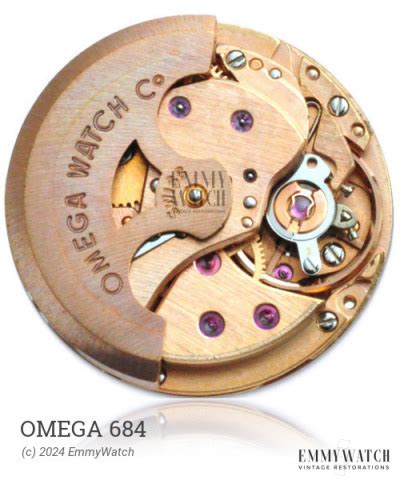 Omega 684 Watch Movement - EmmyWatch