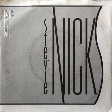 Stevie Nicks - Talk To Me (1985, Vinyl) | Discogs