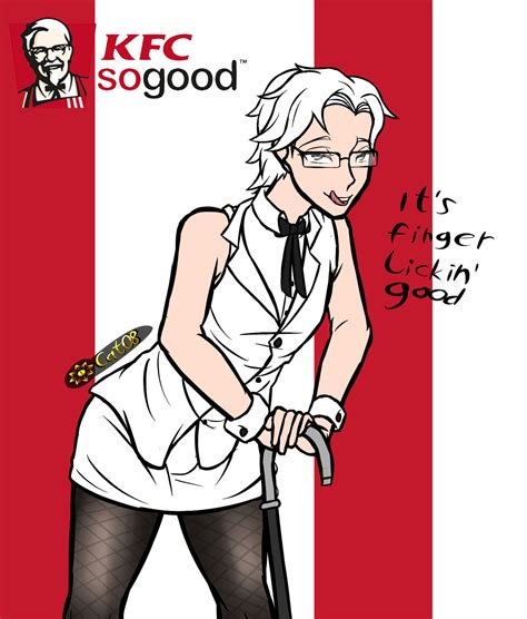 KFC Femboy redesigned (DESC) by ChaosCat08 on DeviantArt