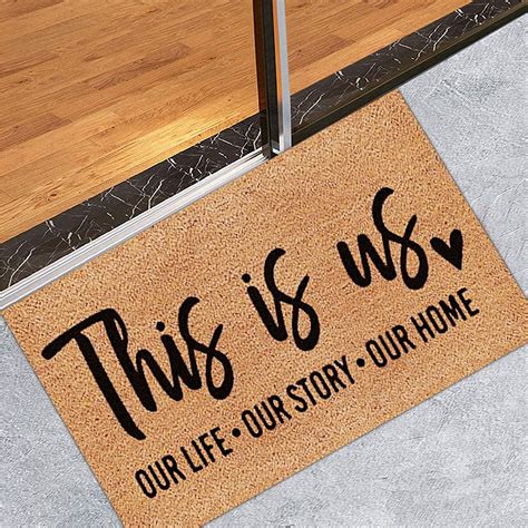 Coir Welcome Mats For Front Door, Funny Door Mats Outside - Walmart.com
