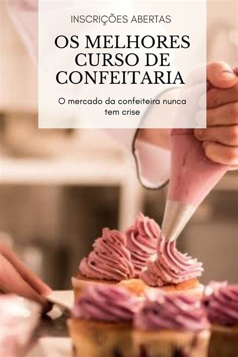 Curso Online de Confeitaria | Confeiteira, Curso de confeitaria ...