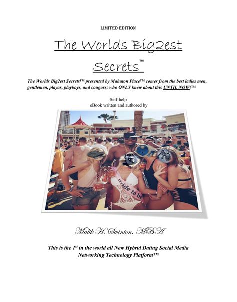 The Worlds Big2est Secrets™️: The Worlds Big2est Secrets™️ presented by