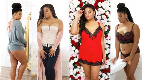 Plus Size Lingerie Haul | 2017 - YouTube