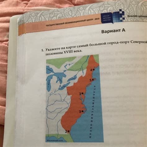 Укажите на карте самый большой город порт северный Америки второй ...