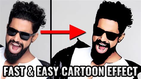 Photoshop Tutorial Cartoon Yourself / In this cartoon effect photoshop ...