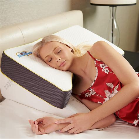 Wedge Pillow with Snuggle Side Sleeper Pillow – Sleepnitez