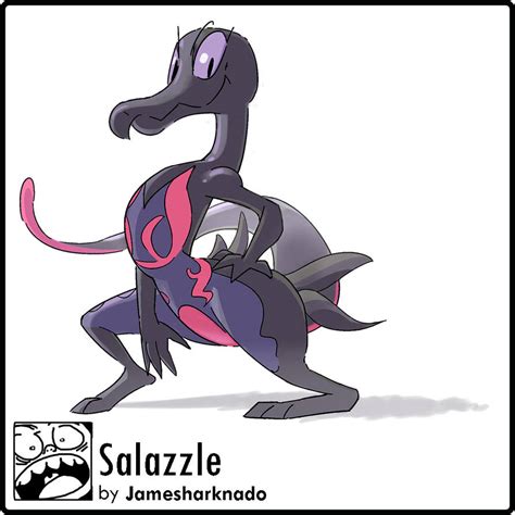 Salazzle by Jamesharknado on DeviantArt