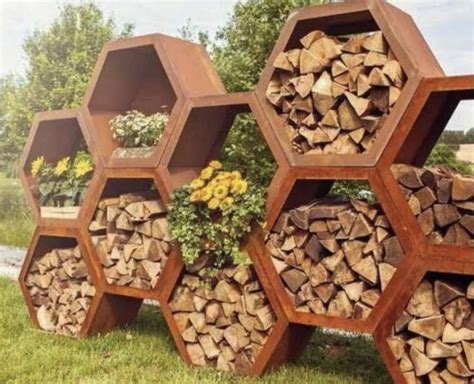 Классный дровник из металла своими руками. 10 super моделей ...
