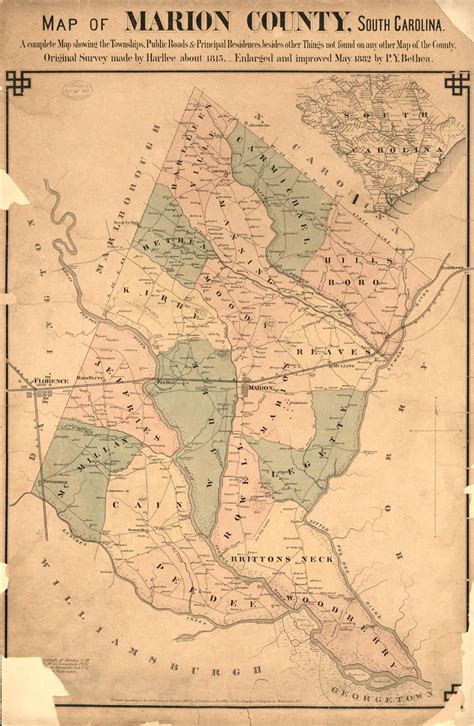 Unlocking The Secrets Of Marion County Sc Exploring The Power Of Gis Mapping