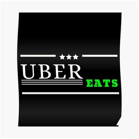 Uber Eats Posters | Redbubble