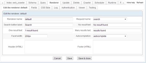 OpenSearchServer Documentation - Discovering