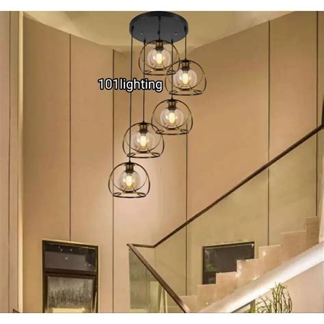 Jual lampu gantung void tangga minimalis 28766-5 | Shopee Indonesia
