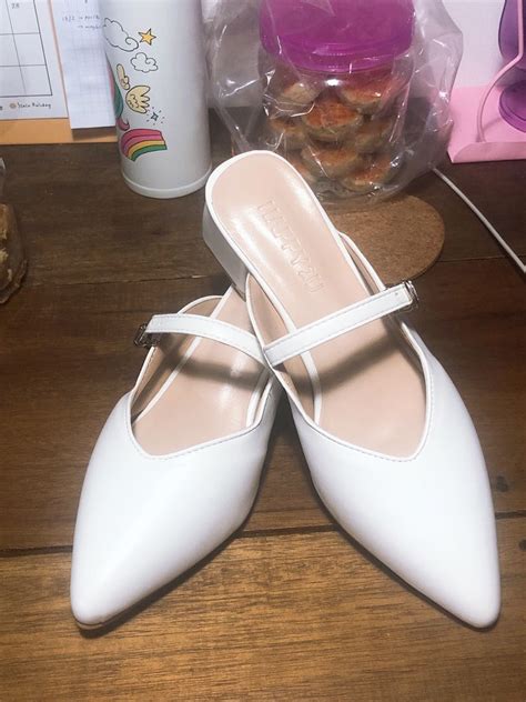 Happy2umy kasut kahwin / kasut jalan, Women's Fashion, Footwear, Heels ...
