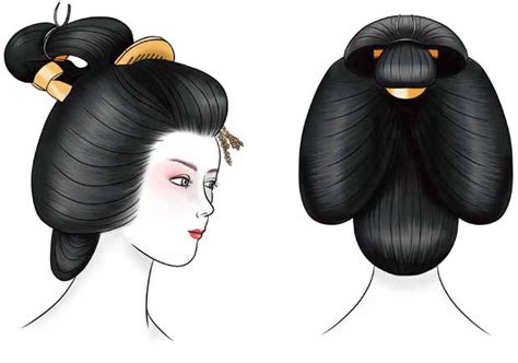 The Hairstyles of Geisha and Maiko (Shimada, Wareshinobu, Sakko) - Tea ...