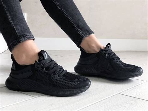 Женские кроссовки adidas | Sneakers, All black sneakers, Black sneaker