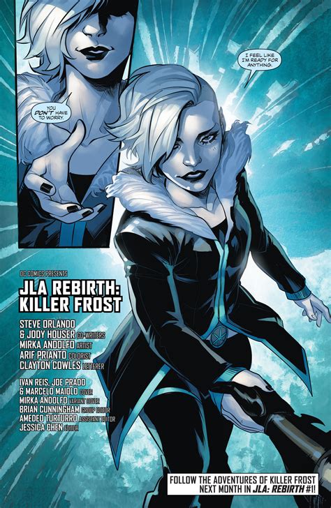 Killer Frost Justice League